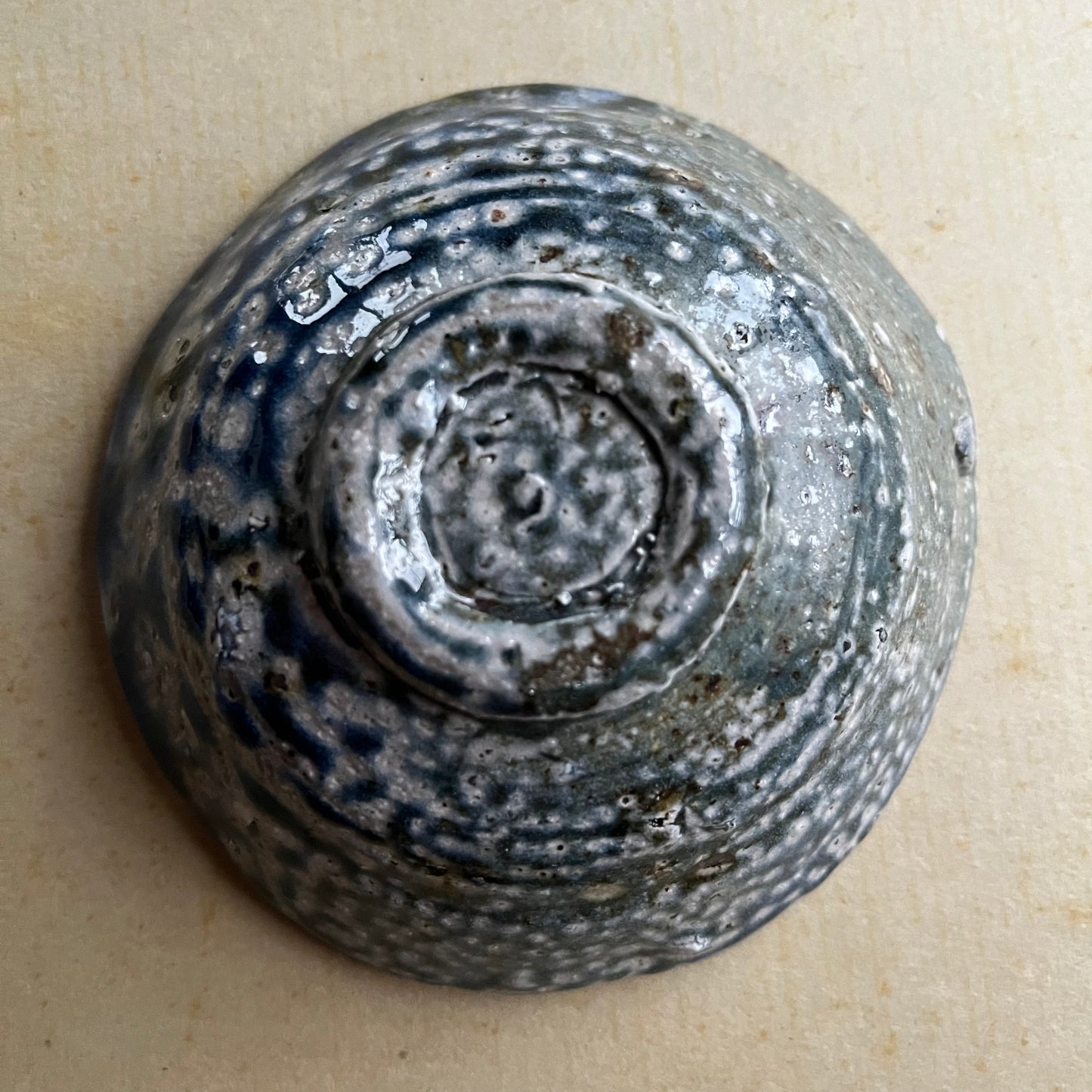 Blue and green bowl