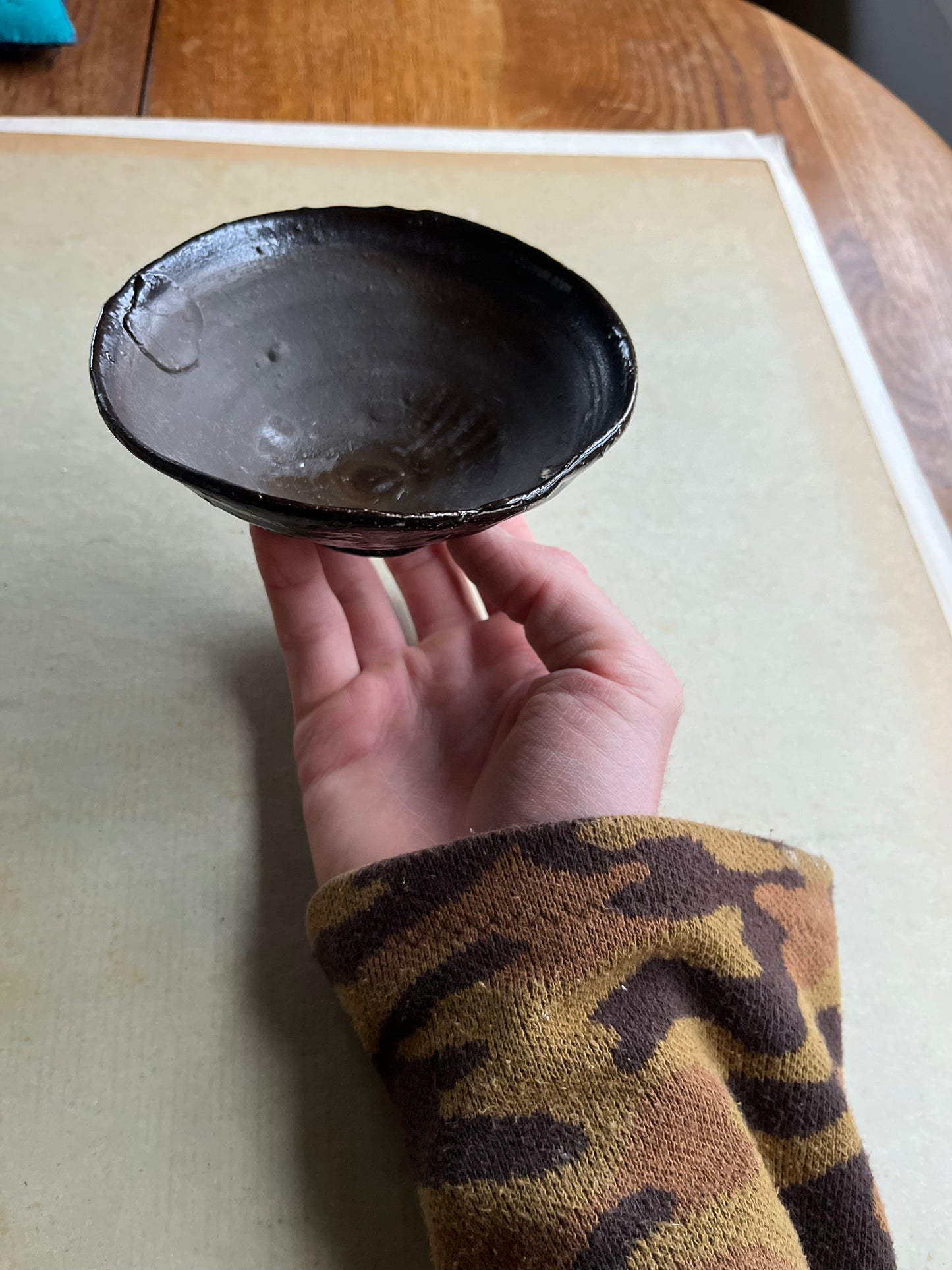 Brown bowl