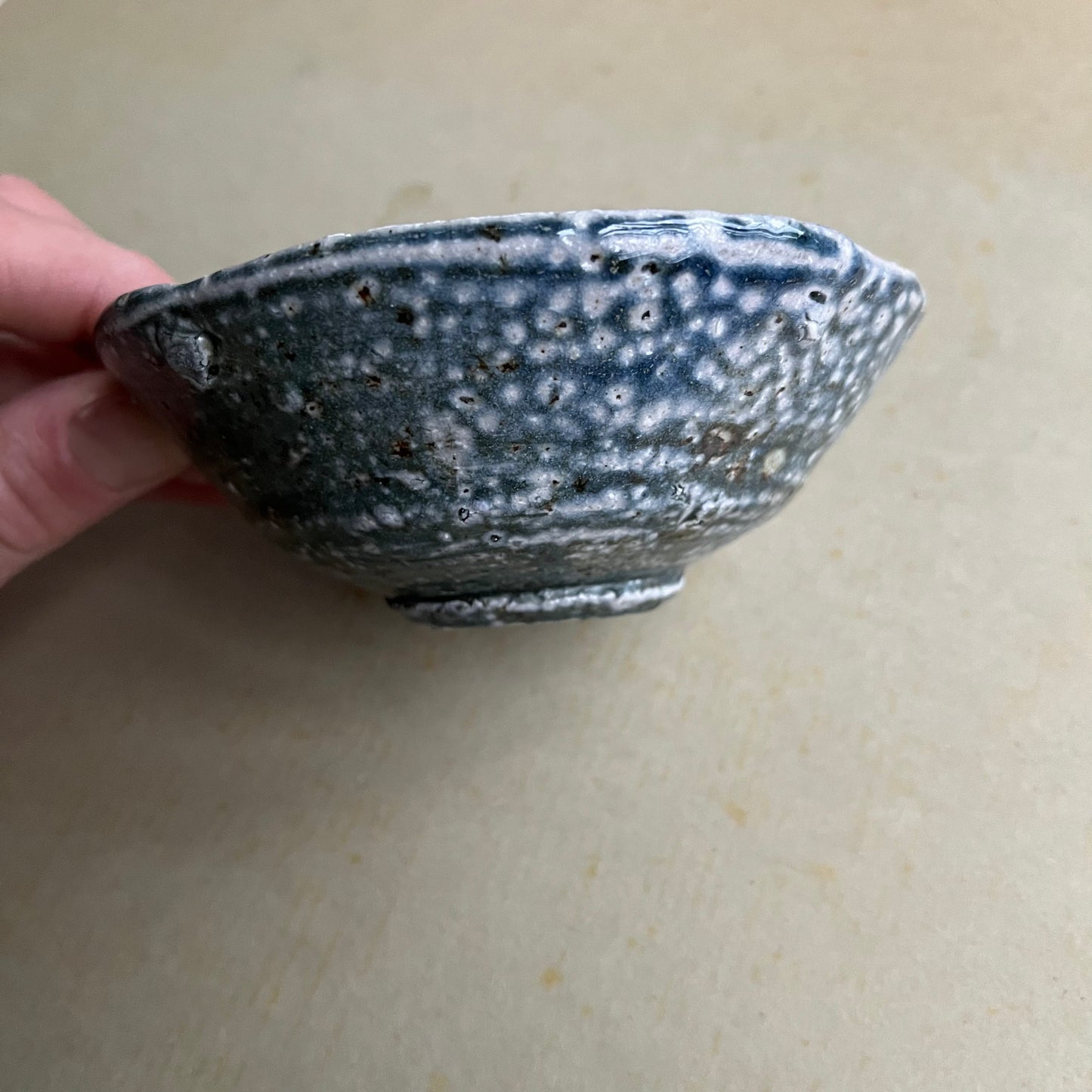 Blue and green bowl