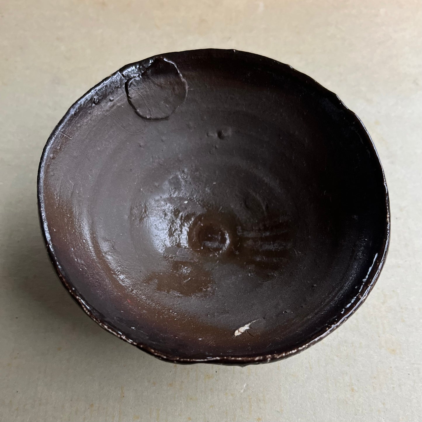 Brown bowl