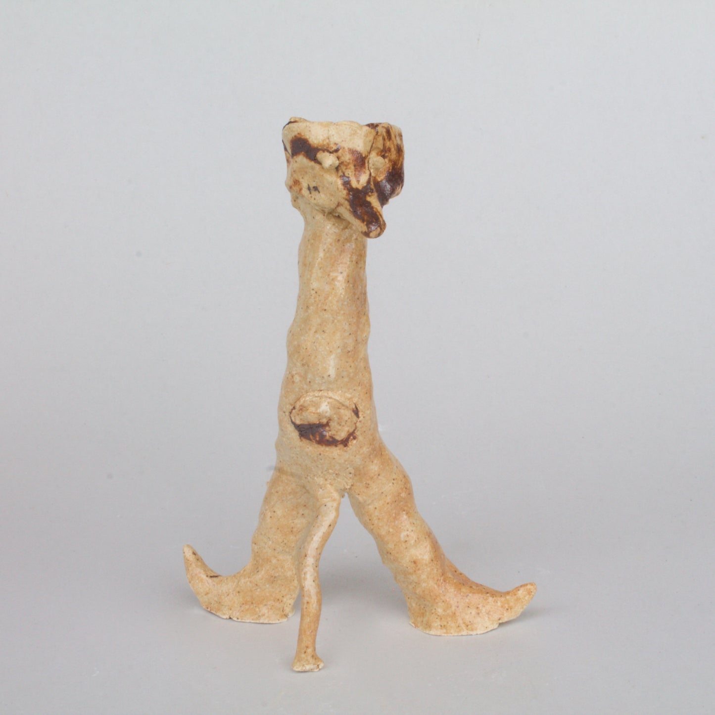 Naughty Stoat Candle holder